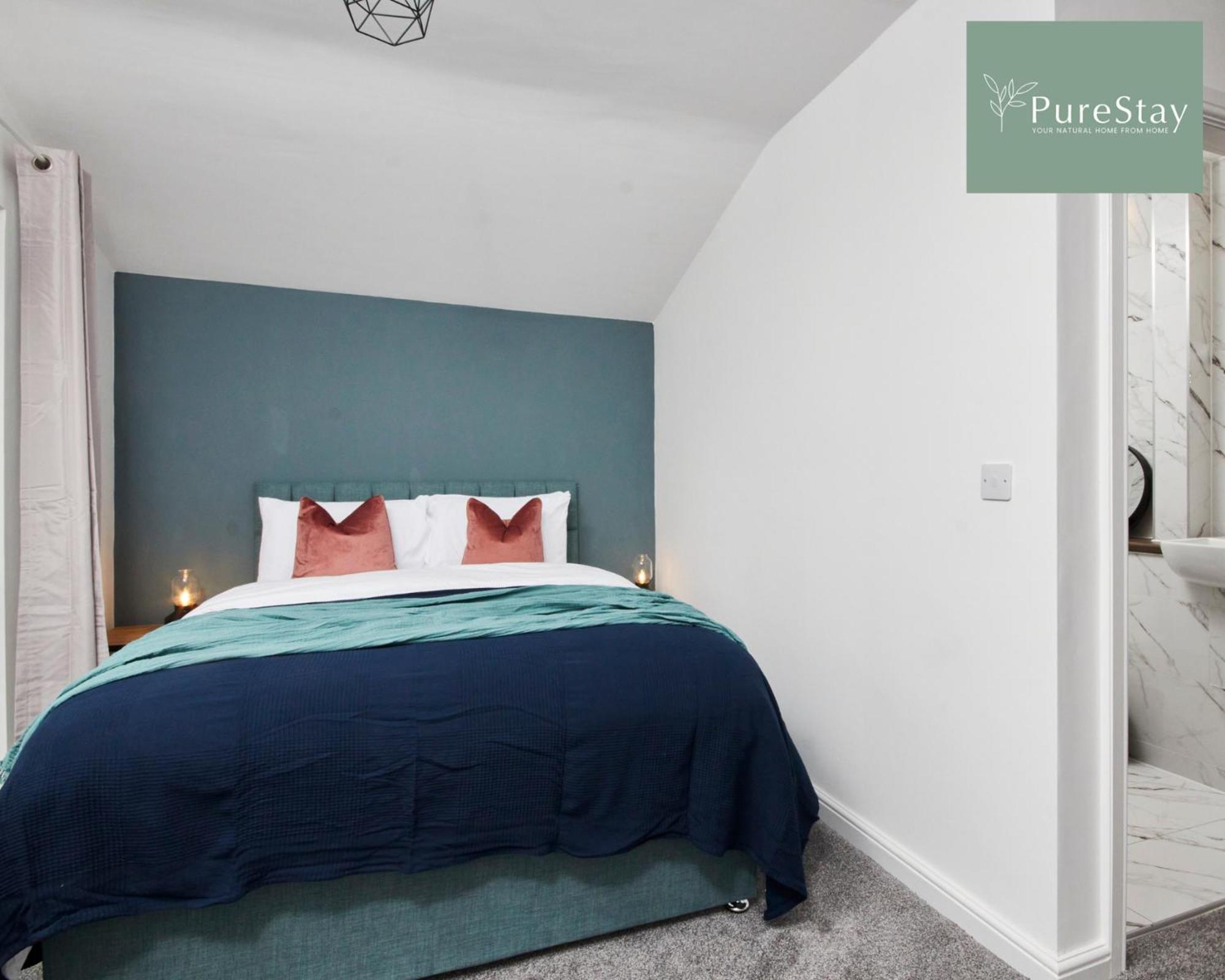 Stunning 5 Bed Manchester House With Parking By Purestay Short Lets & Serviced Accommodation Eksteriør billede