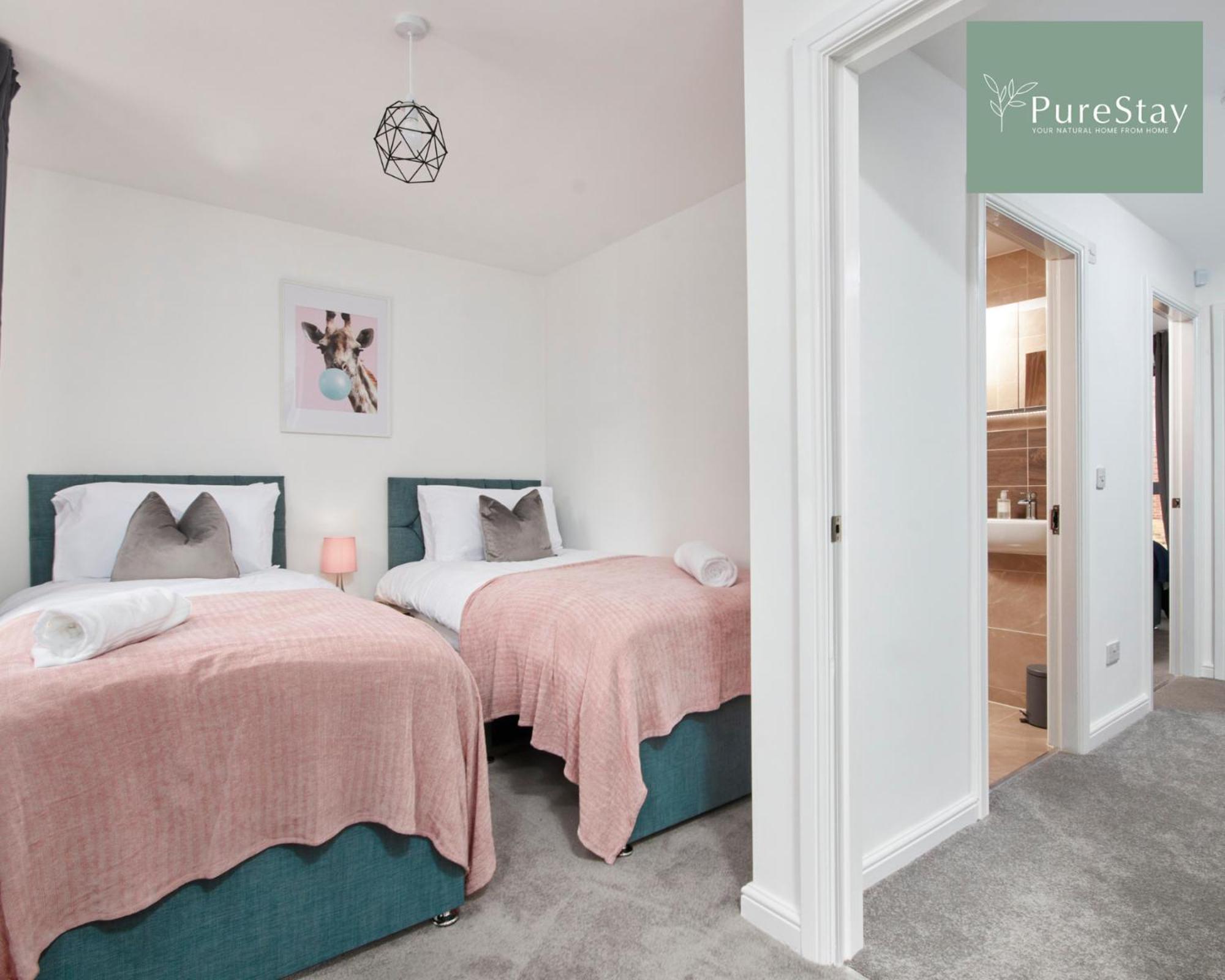 Stunning 5 Bed Manchester House With Parking By Purestay Short Lets & Serviced Accommodation Eksteriør billede