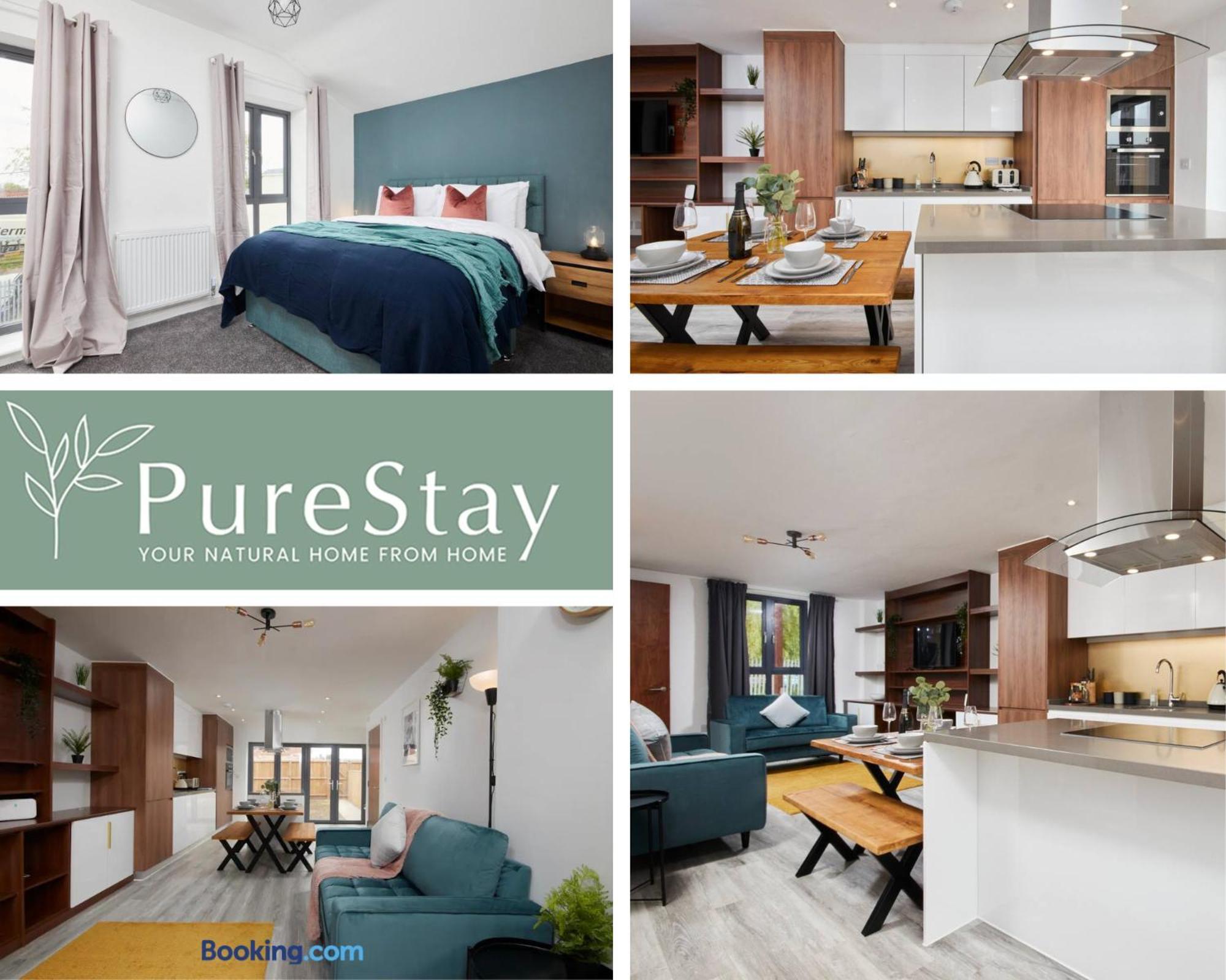 Stunning 5 Bed Manchester House With Parking By Purestay Short Lets & Serviced Accommodation Eksteriør billede