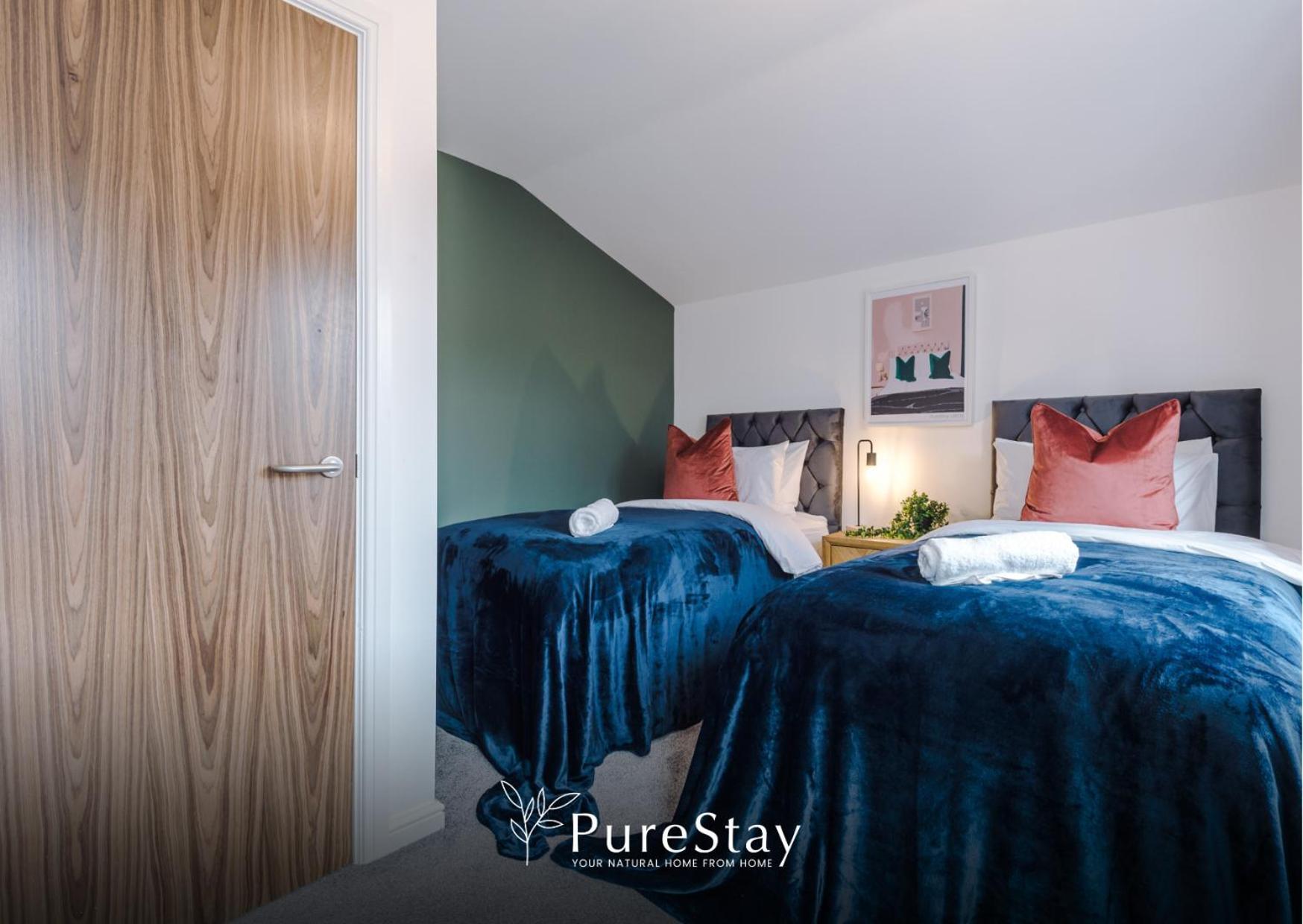 Stunning 5 Bed Manchester House With Parking By Purestay Short Lets & Serviced Accommodation Eksteriør billede