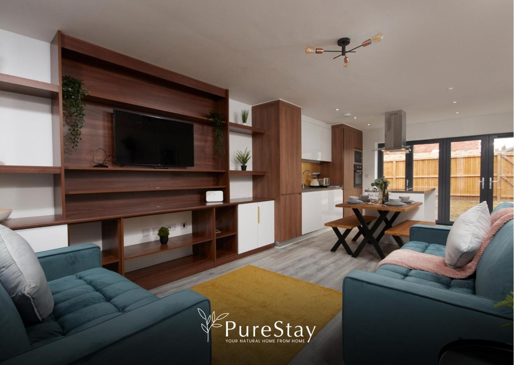 Stunning 5 Bed Manchester House With Parking By Purestay Short Lets & Serviced Accommodation Eksteriør billede