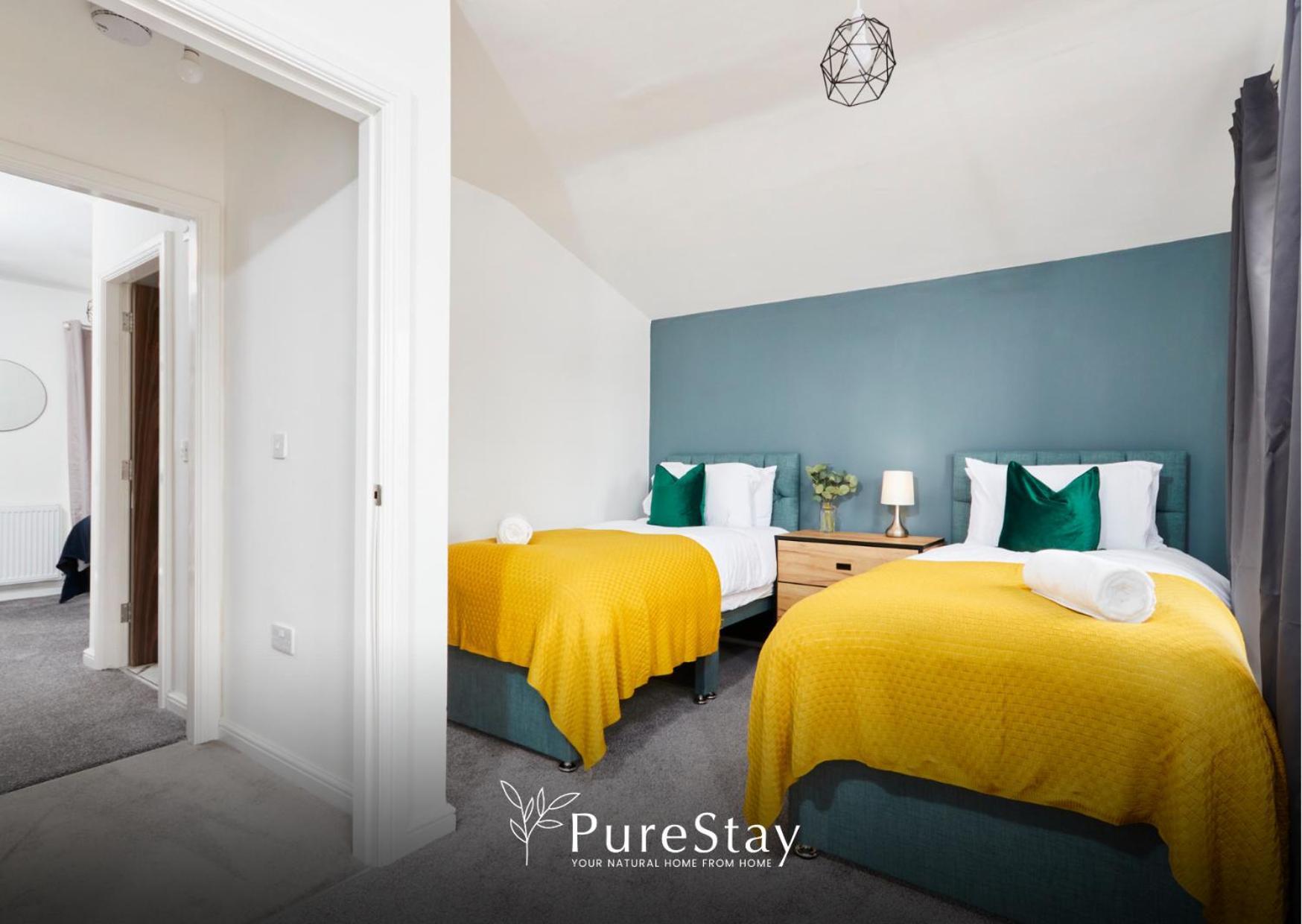 Stunning 5 Bed Manchester House With Parking By Purestay Short Lets & Serviced Accommodation Eksteriør billede